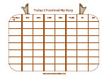 instrument practice chart